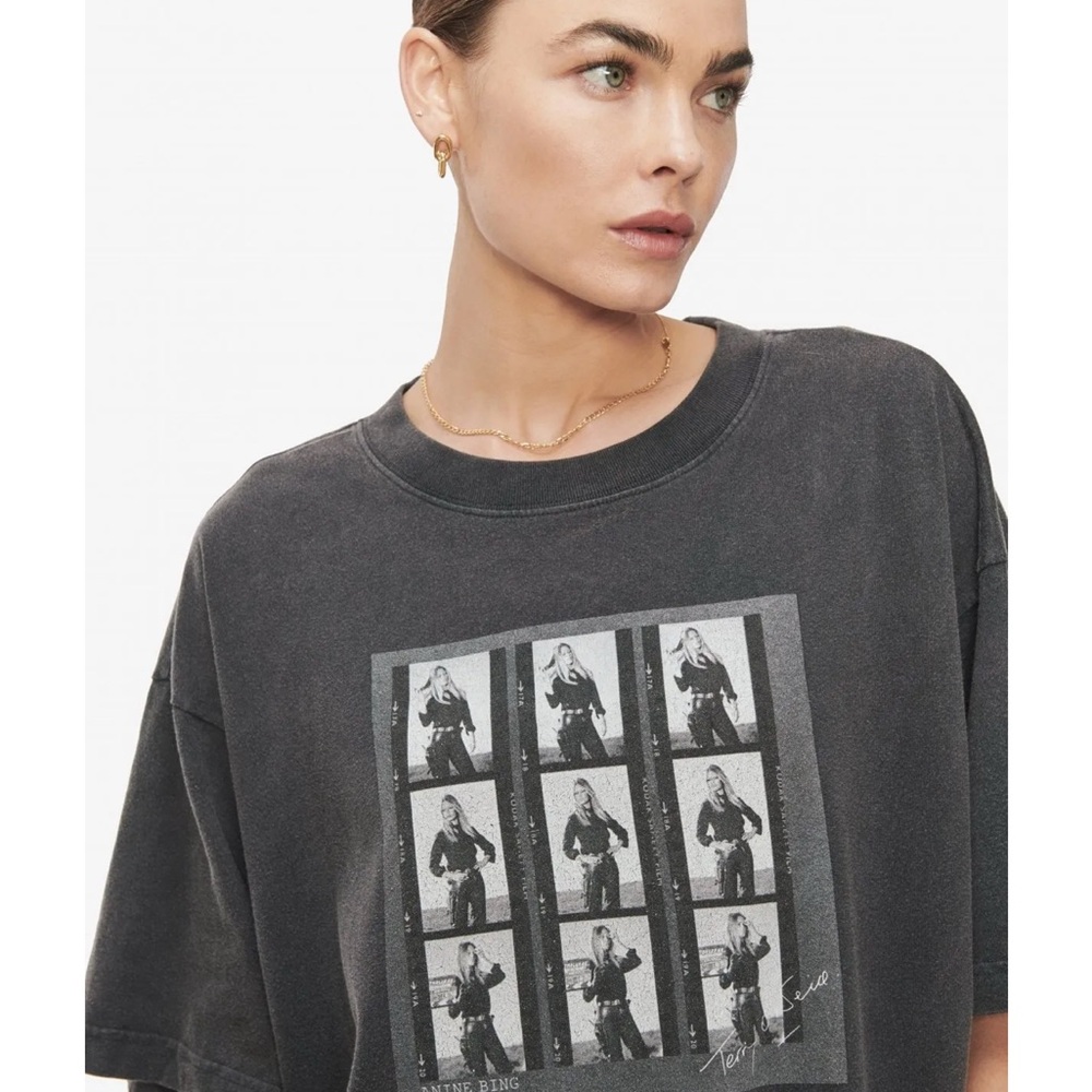 Anine Bing x Terry Oneil shirt dress XS